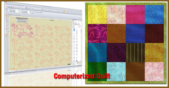Computerized quilting