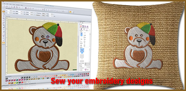 Embroidery digitizing