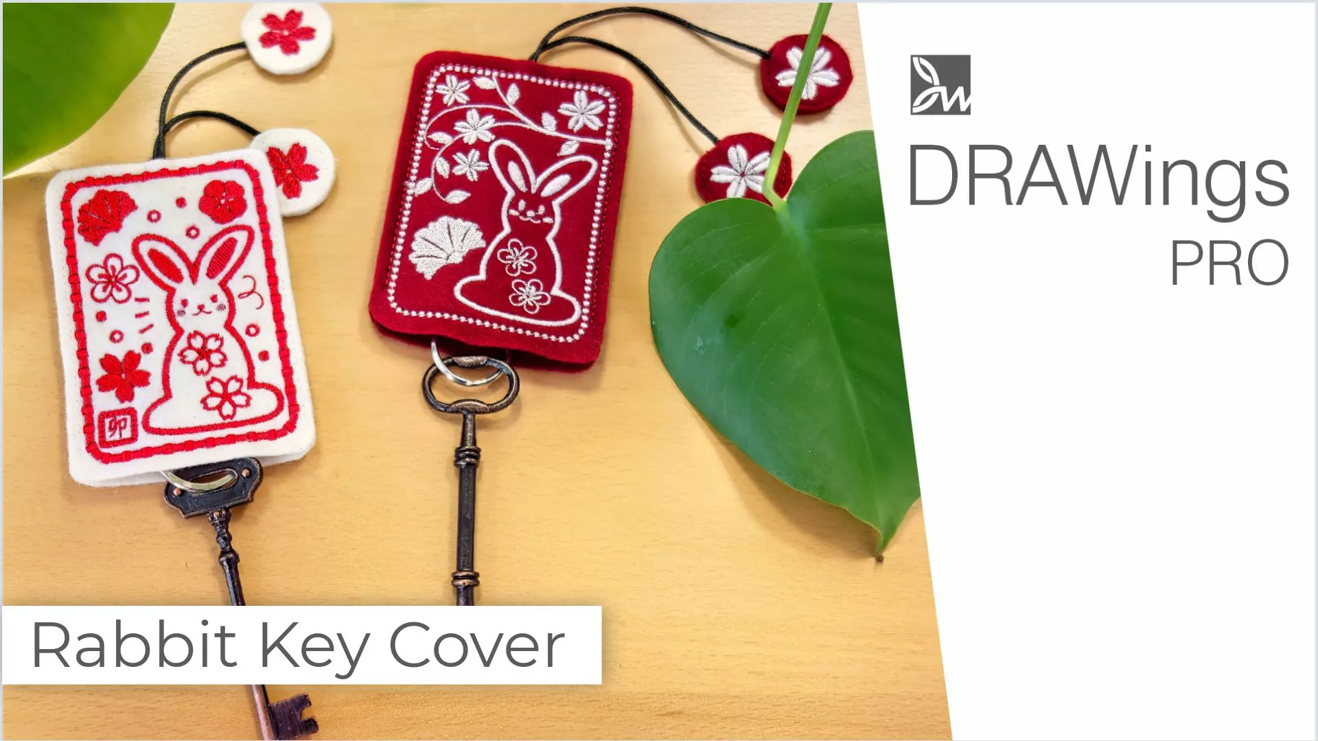 How To Make A Beautiful Rabbit Key Cover From scratch