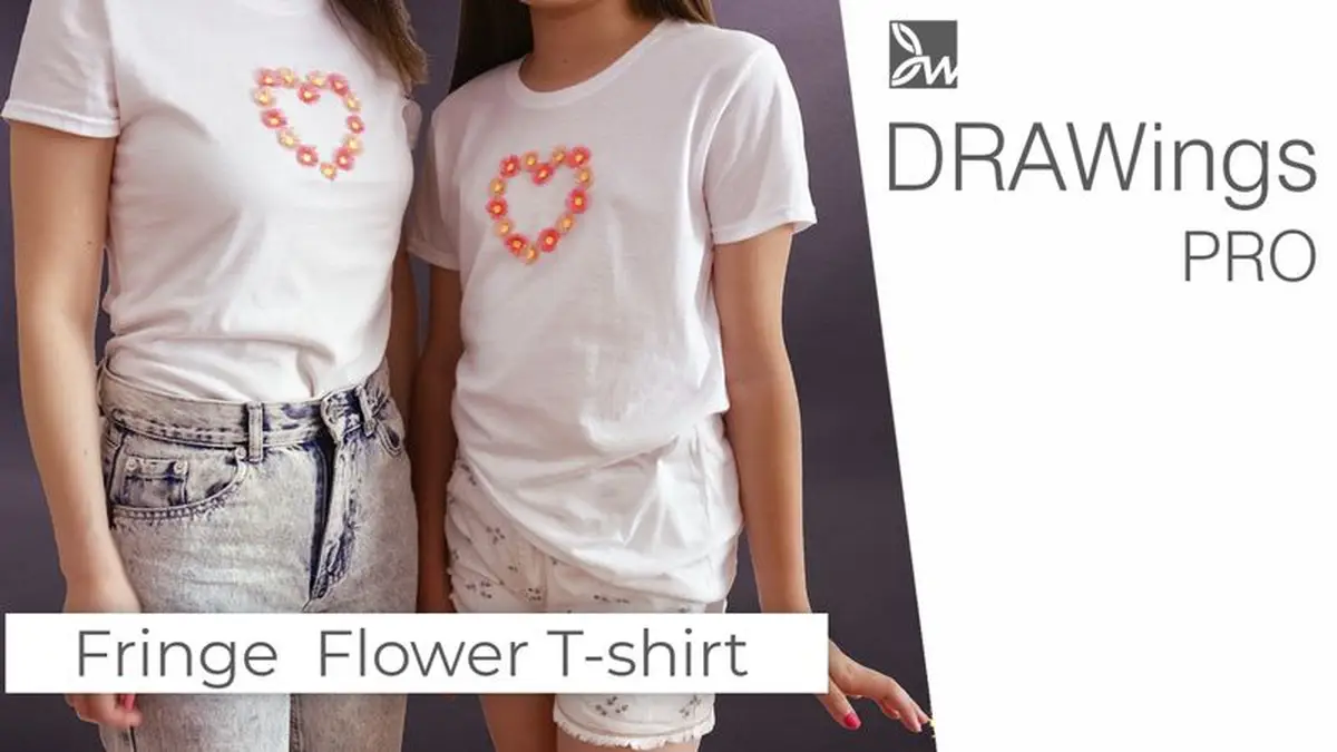 DIY Fringe Flowers T-Shirt Design: A Step-by-Step Embroidery Tutorial