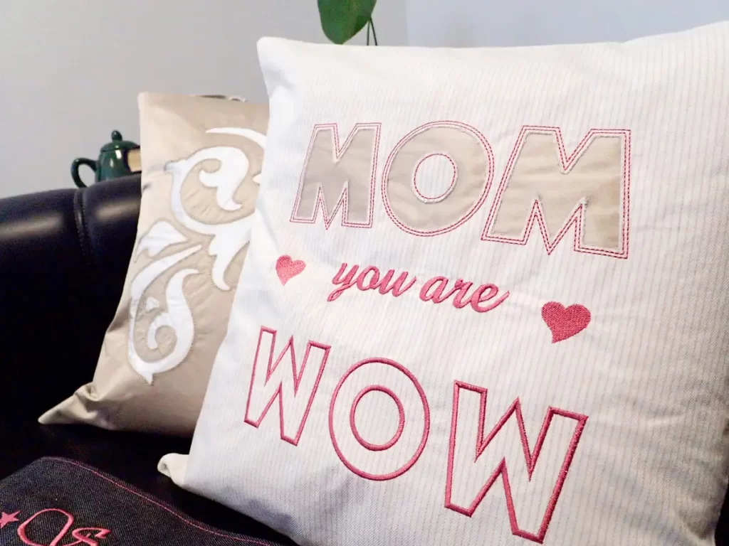 DIY Reverse Applique Pillow Cover Tutorial | Handmade Mother's Day Gift Idea 9 DIY Reverse Applique Pillow Cover Tutorial | Handmade Mother's Day Gift Idea