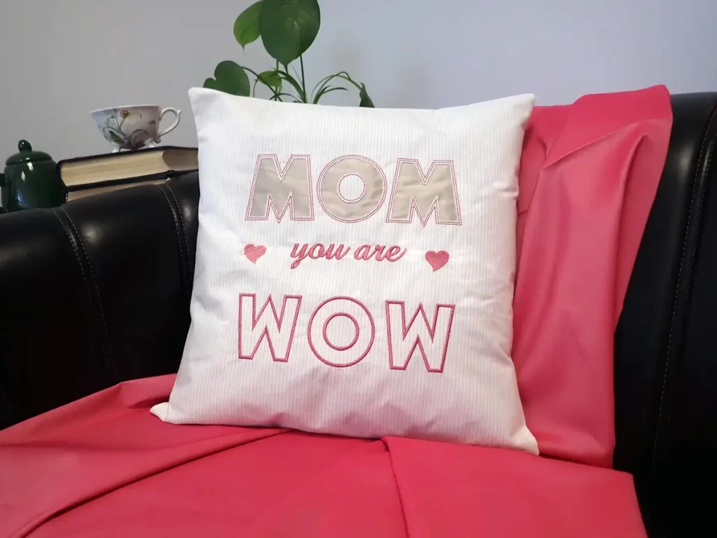 DIY Reverse Applique Pillow Cover Tutorial | Handmade Mother's Day Gift Idea 8 DIY Reverse Applique Pillow Cover Tutorial | Handmade Mother's Day Gift Idea