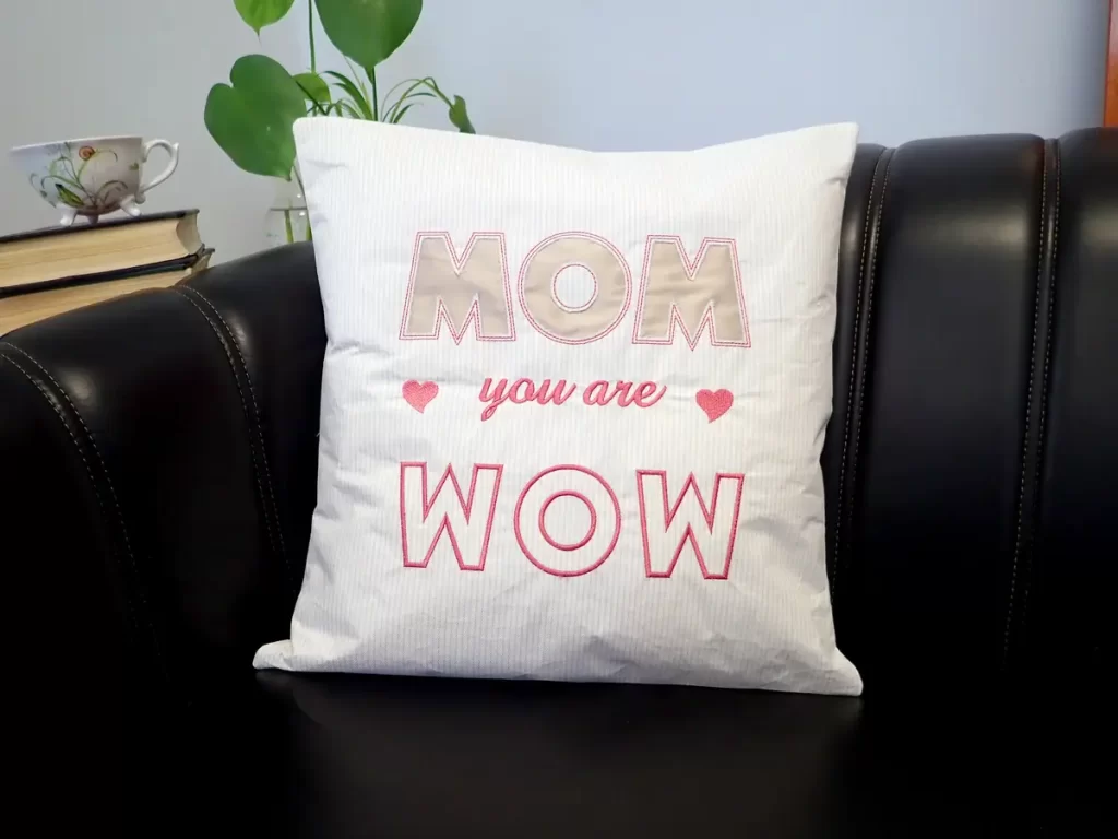 DIY Reverse Applique Pillow Cover Tutorial | Handmade Mother's Day Gift Idea 13 DIY Reverse Applique Pillow Cover Tutorial | Handmade Mother's Day Gift Idea