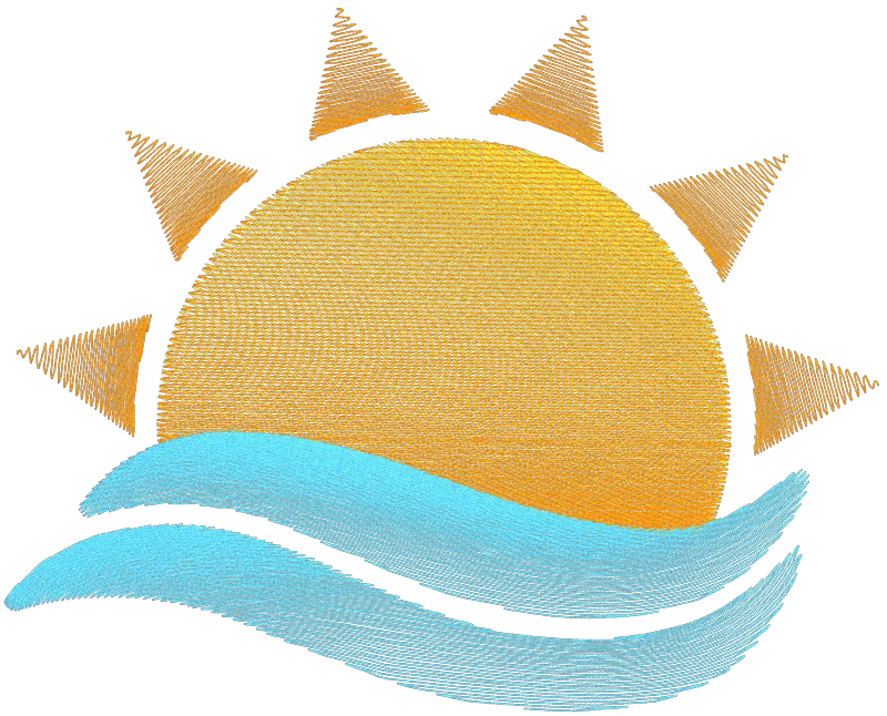 DRAWings PRO XII embroidery software 6 Create designs with blended thread colors (gradient fill)