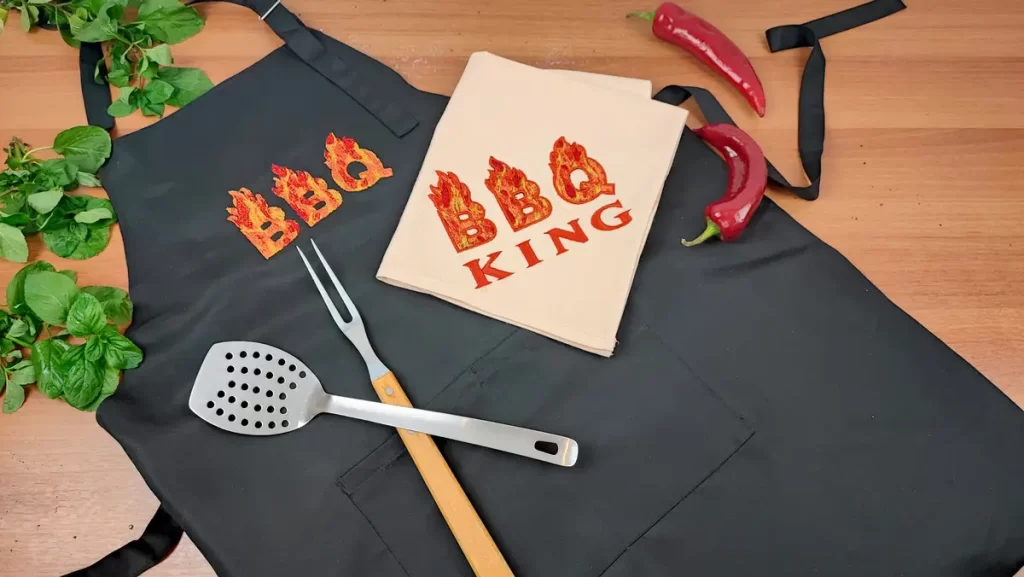 Create Eye-Catching BBQ Apron Designs with Stunning PaintStitch Embroidery 16 Create Eye-Catching BBQ Apron Designs with Stunning PaintStitch Embroidery