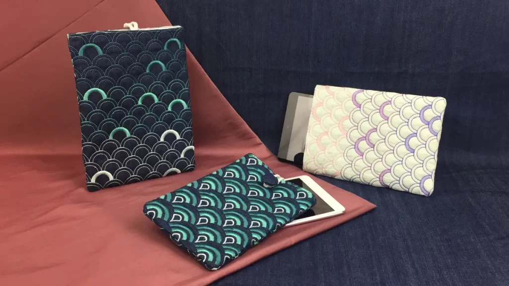 Creating an In-the-Hoop Tablet Case with Quilted Design Using Array Fill 12 Creating an In the Hoop Tablet Case with Quilted Design Using Array Fill photo