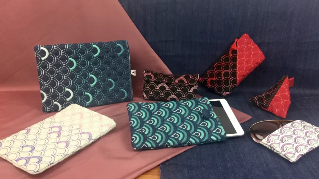 Creating an In-the-Hoop Tablet Case with Quilted Design Using Array Fill 13 Creating an In the Hoop Tablet Case with Quilted Design Using Array Fill photo