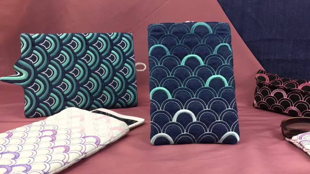 Creating an In-the-Hoop Tablet Case with Quilted Design Using Array Fill 15 Creating an In the Hoop Tablet Case with Quilted Design Using Array Fill photo