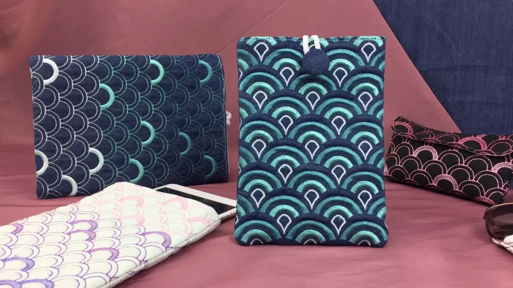 Creating an In-the-Hoop Tablet Case with Quilted Design Using Array Fill 16 Creating an In the Hoop Tablet Case with Quilted Design Using Array Fill photo