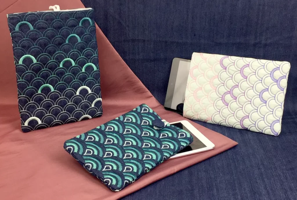 Creating an In-the-Hoop Tablet Case with Quilted Design Using Array Fill 19 Creating an In the Hoop Tablet Case with Quilted Design Using Array Fill photo