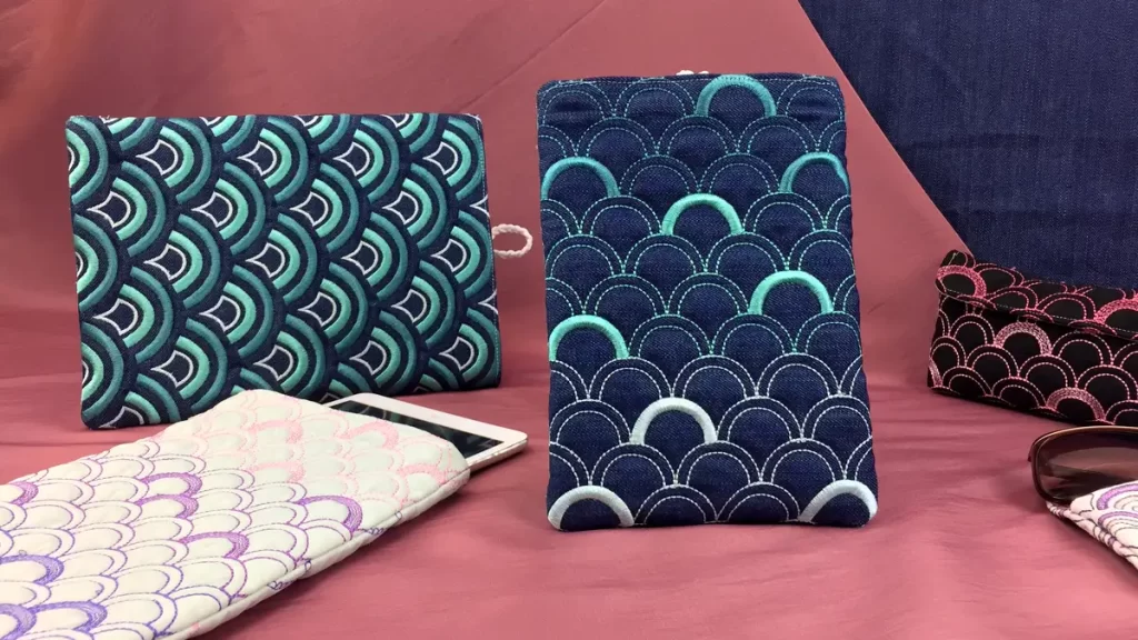 Creating an In-the-Hoop Tablet Case with Quilted Design Using Array Fill 21 Creating an In the Hoop Tablet Case with Quilted Design Using Array Fill photo