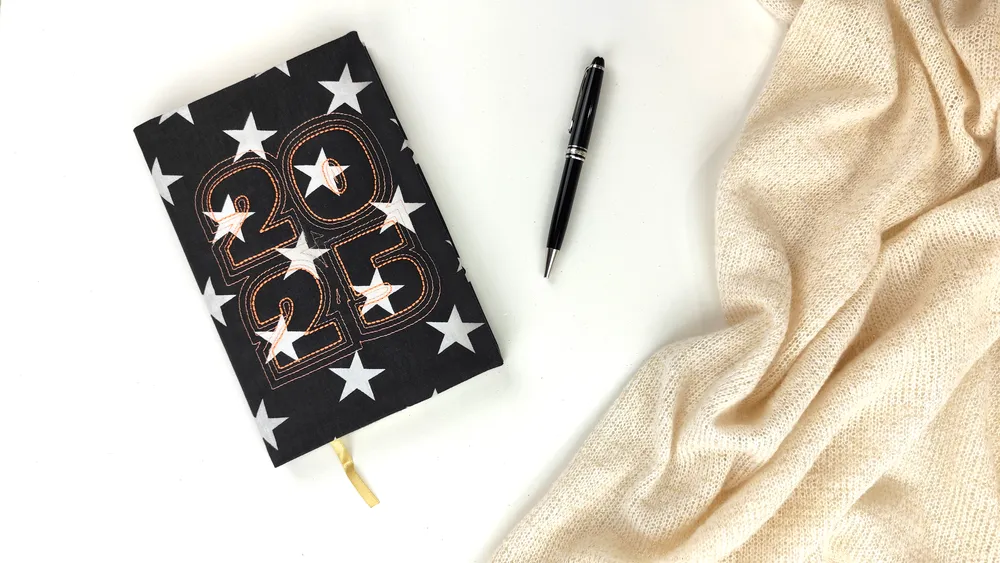 Create a 2025 Journal Cover with Modern Trapunto Embroidery 24 Create a 2025 Journal Cover with Modern Trapunto Embroidery