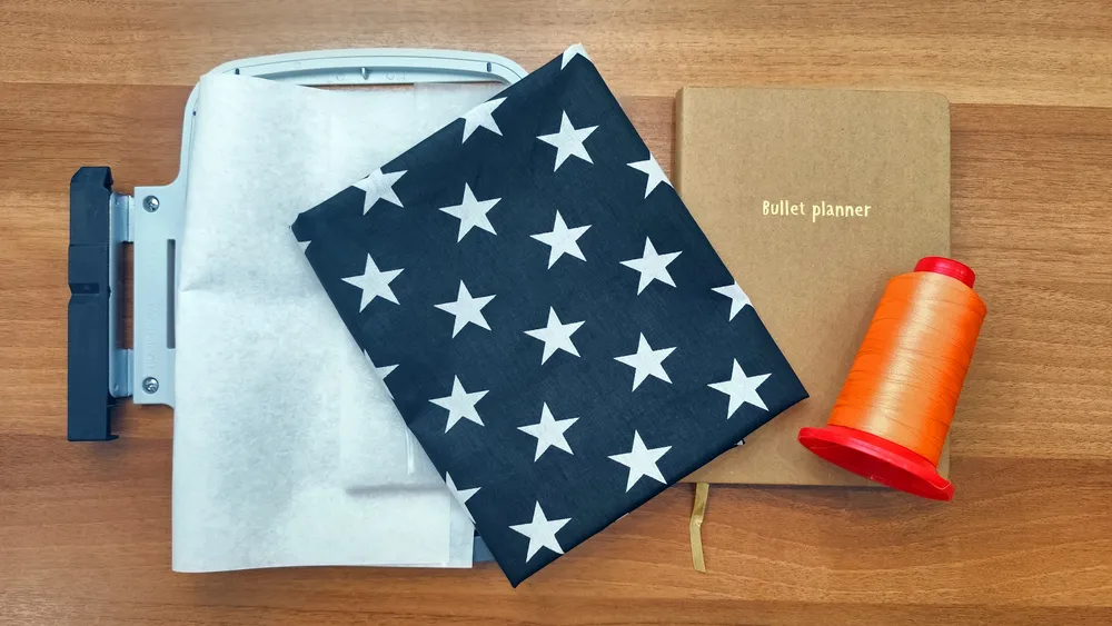 Create a 2025 Journal Cover with Modern Trapunto Embroidery 14 Material Selection and Preparation