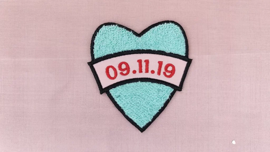 Create a Personalized Faux Chenille Heart Patch 25 Create a Personalized Faux Chenille Heart Patch 05