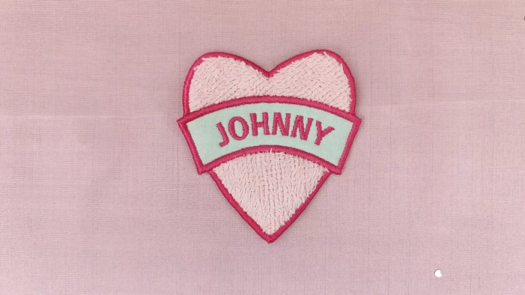 Create a Personalized Faux Chenille Heart Patch 26 Create a Personalized Faux Chenille Heart Patch 06