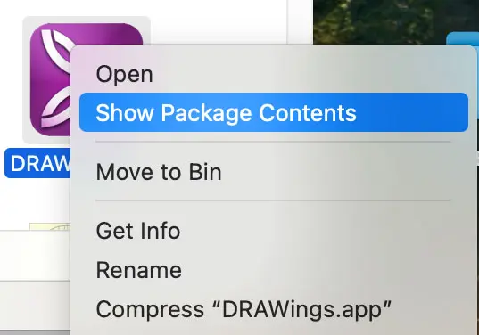 How to Find Your Software Key Tool (macOS) and Activate Your Key 1 show-package-content