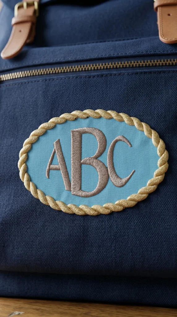 How to Create a 3D Foam Rope-Framed Monogram with Applique 12 How to Create a 3D Foam Rope-Framed Monogram with Applique