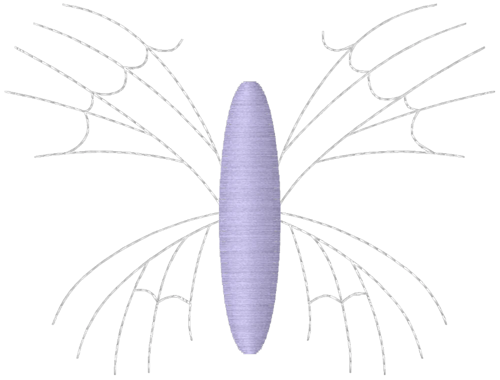 How to Digitize an Elegant Butterfly Design with Gradient Step Fills 4 How to Digitize an Elegant Butterfly Design with Gradient Step Fills 07