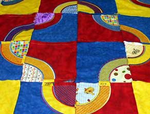 Quilt blanket embroidery design